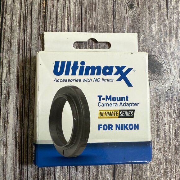 Ultimax T-Mount for Nikon Camera Adaptor Model H UM-TMNIK - Picture 2 of 4